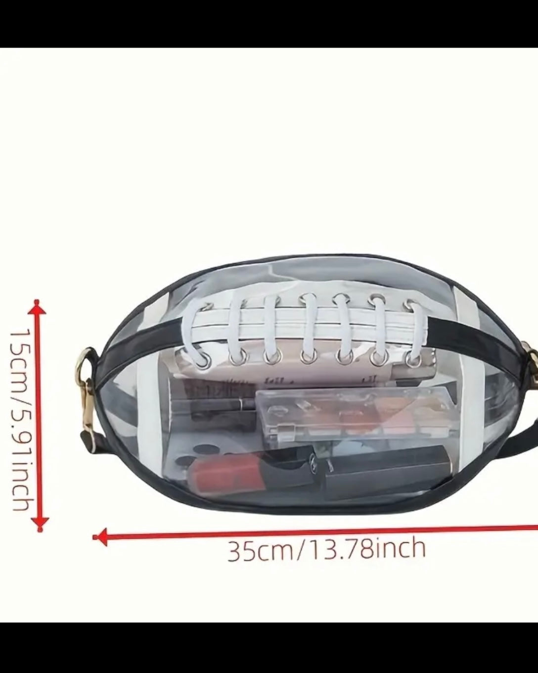 Clear Football Bag