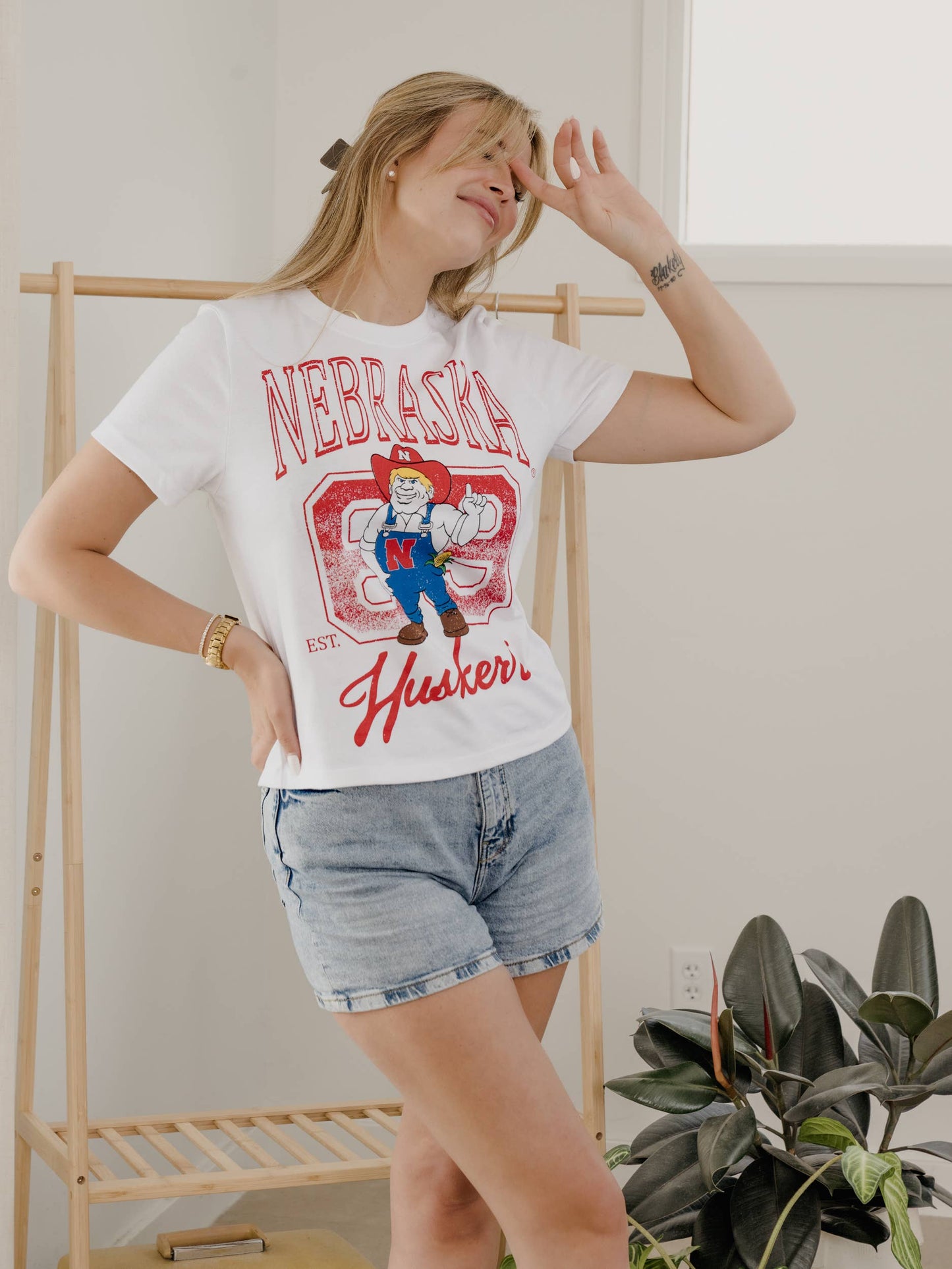 Nebraska Huskers Mascot Tee