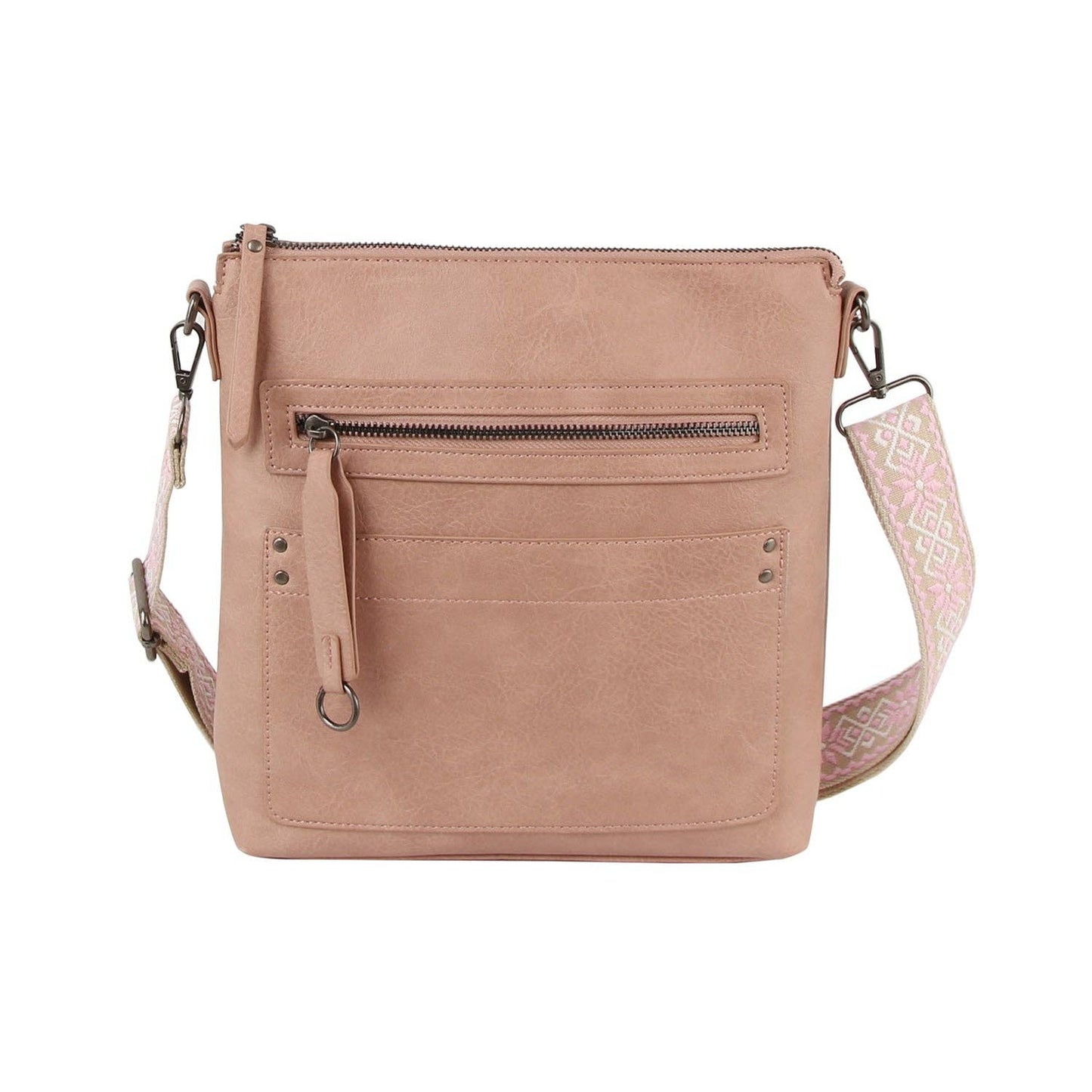 Guitar Strap Zip Crossbody Bag