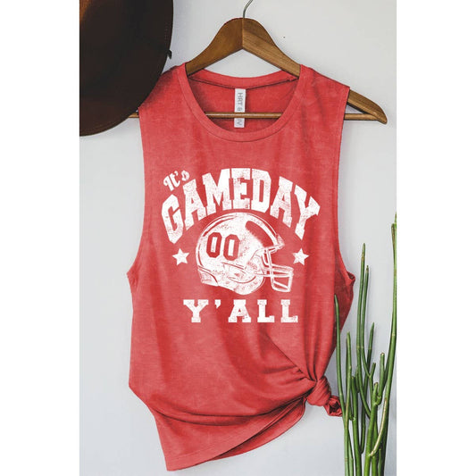GAMEDAY YALL MINERAL GRAPHIC TANK