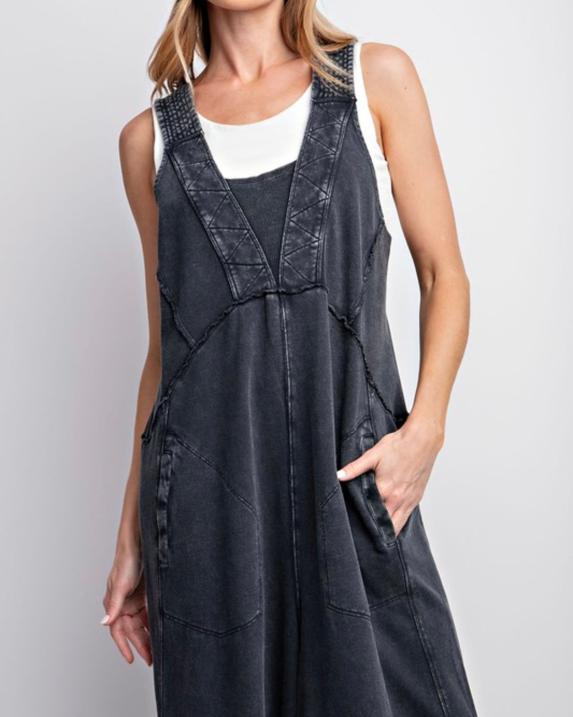 Terry Knit Jumpsuit