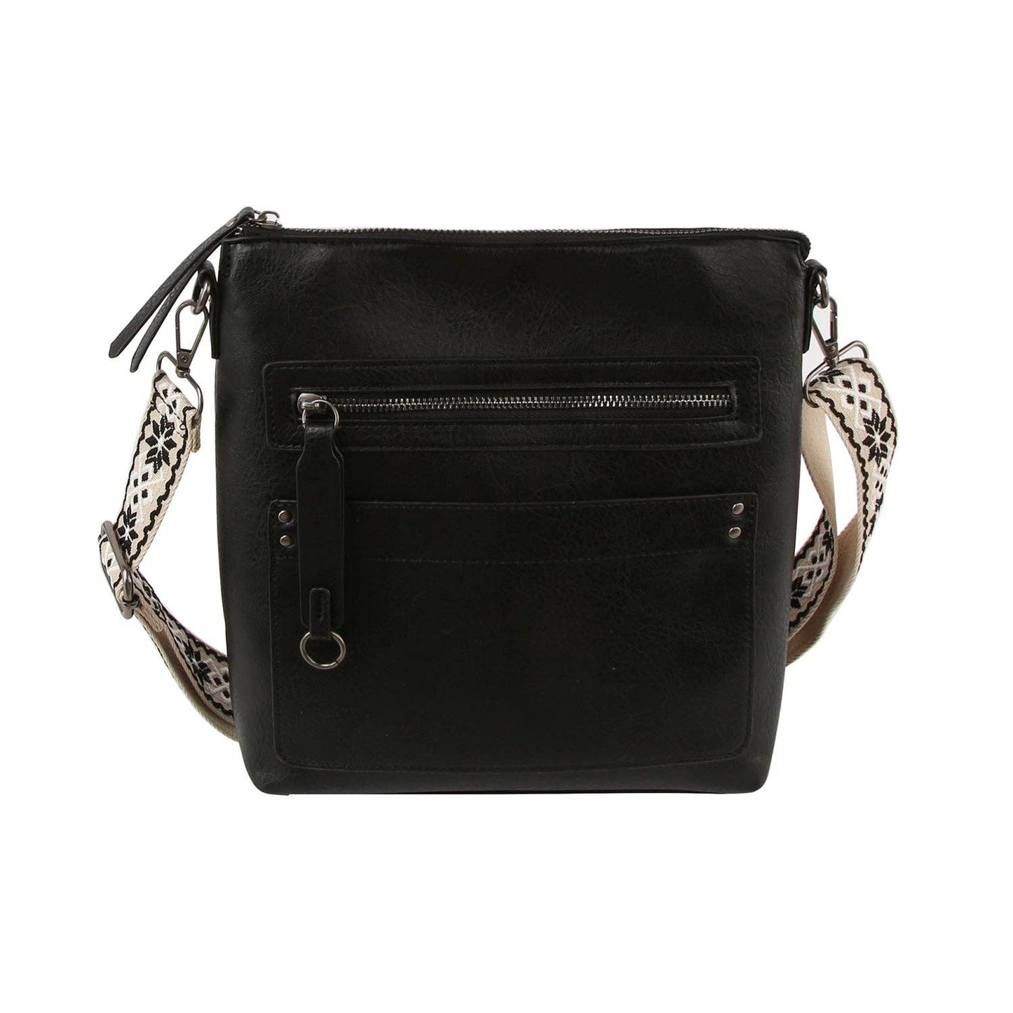 Guitar Strap Zip Crossbody Bag
