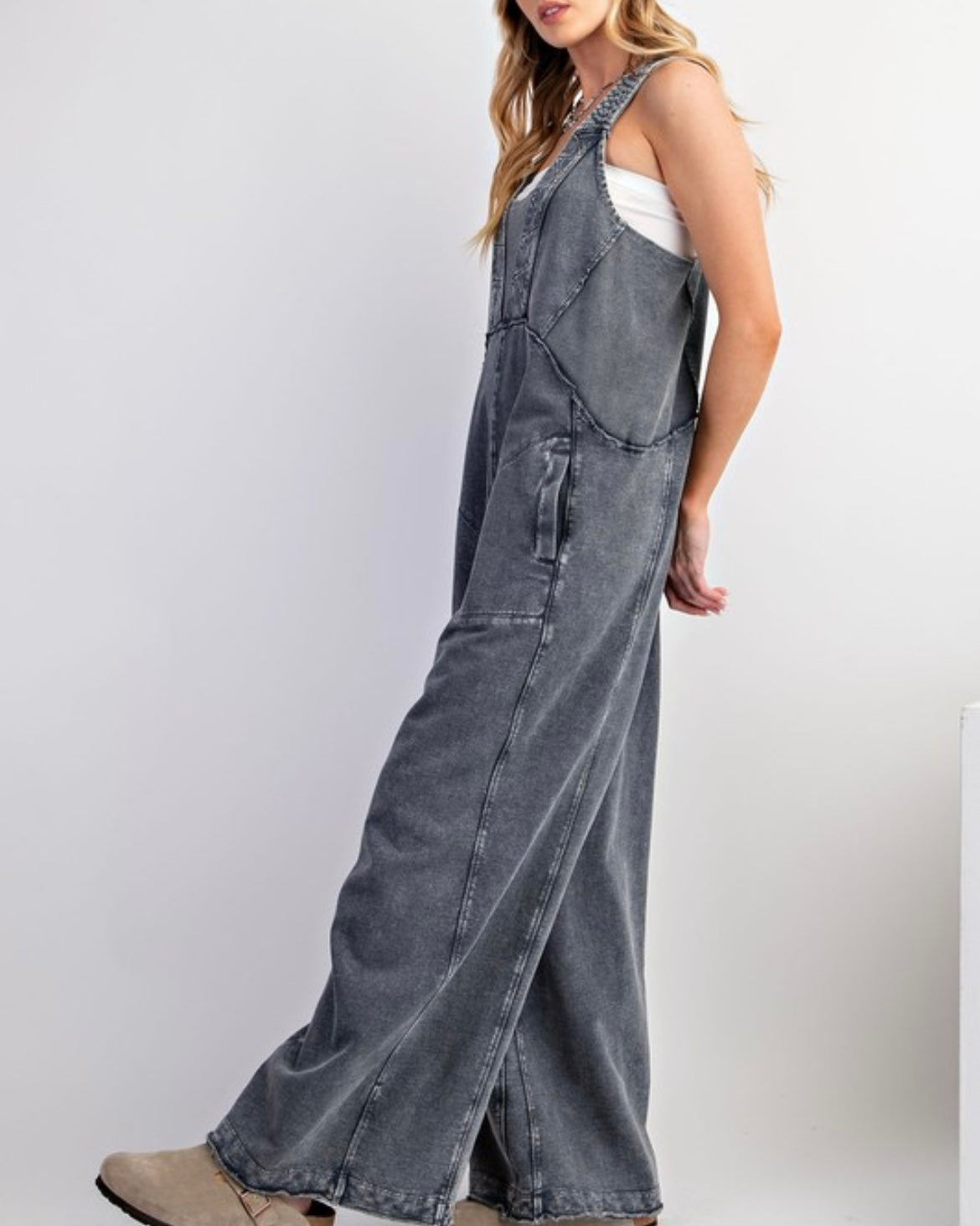 Terry Knit Jumpsuit