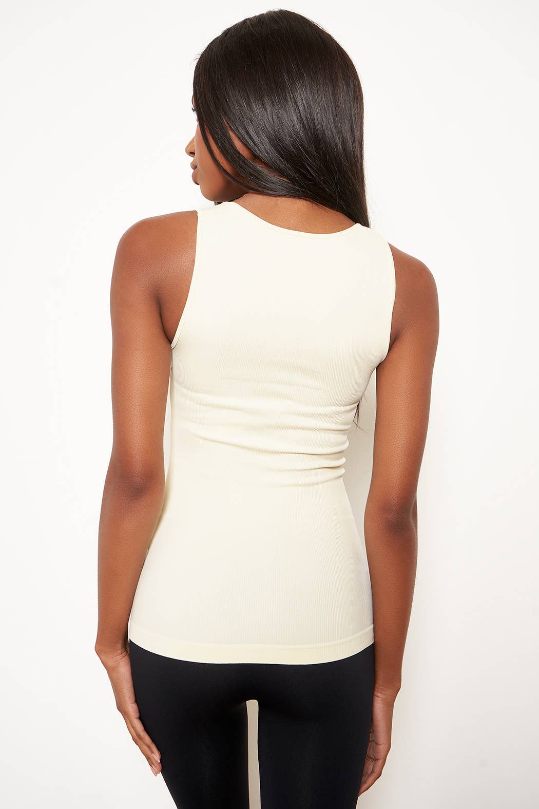 Original Seamless Tank Top: Black