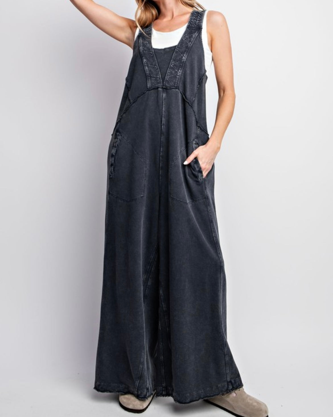 Terry Knit Jumpsuit