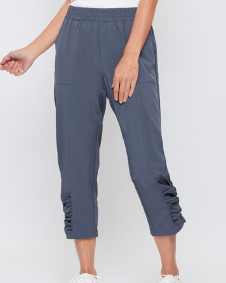 Ruched Ankle Jogger