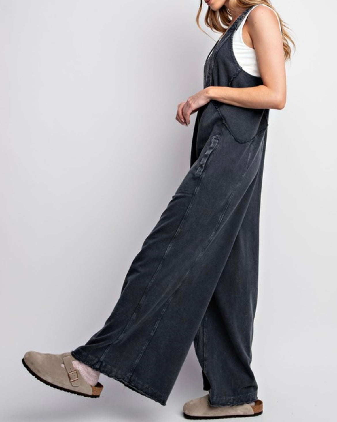 Terry Knit Jumpsuit