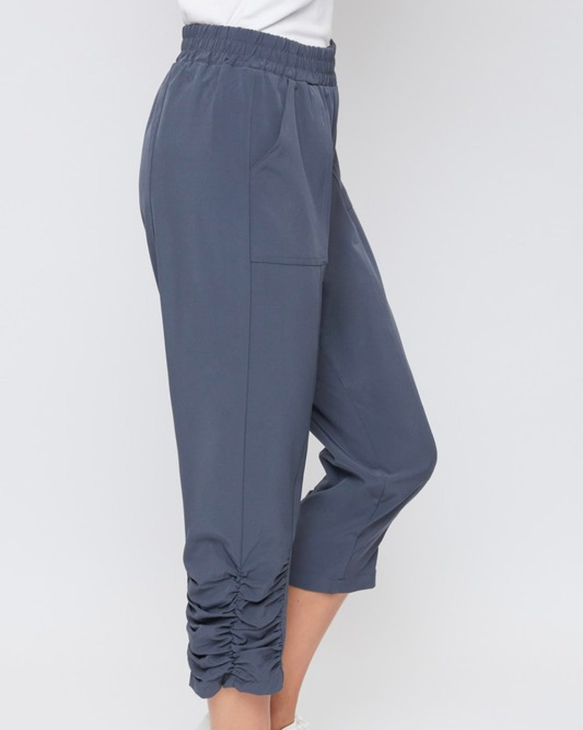 Ruched Ankle Jogger