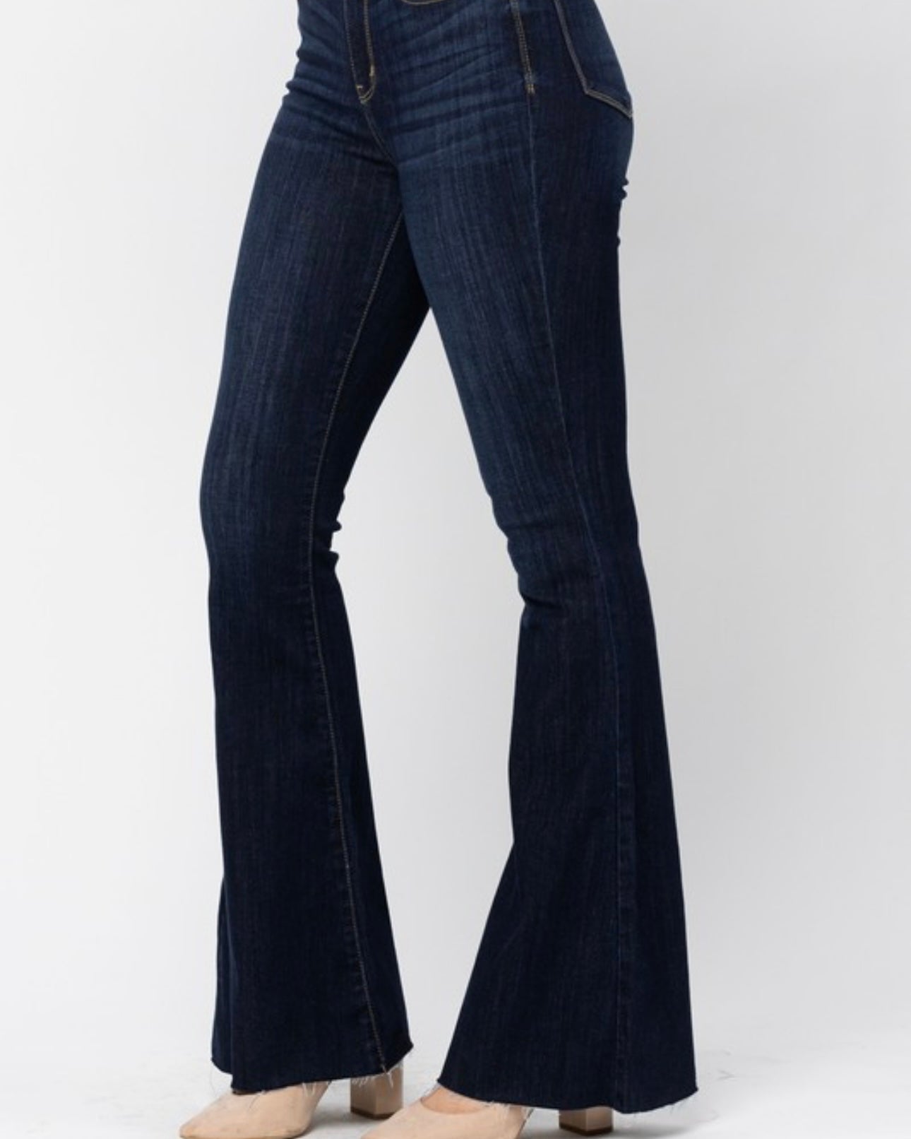 HR Raw Hem Flare