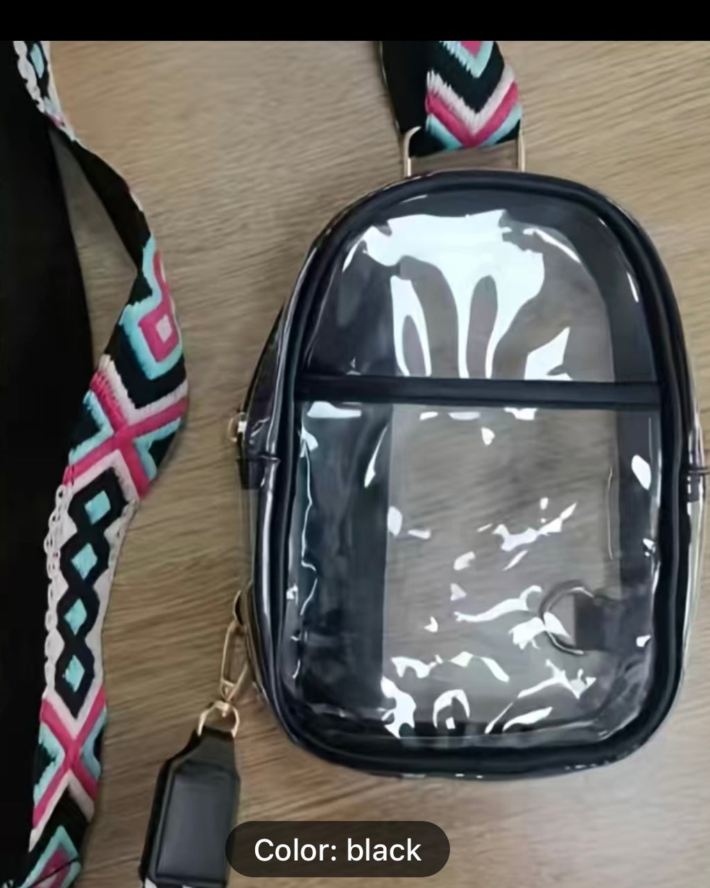 Transparent Sling Bag