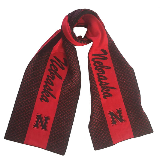 Nebraska Cornhuskers Knit Scarf