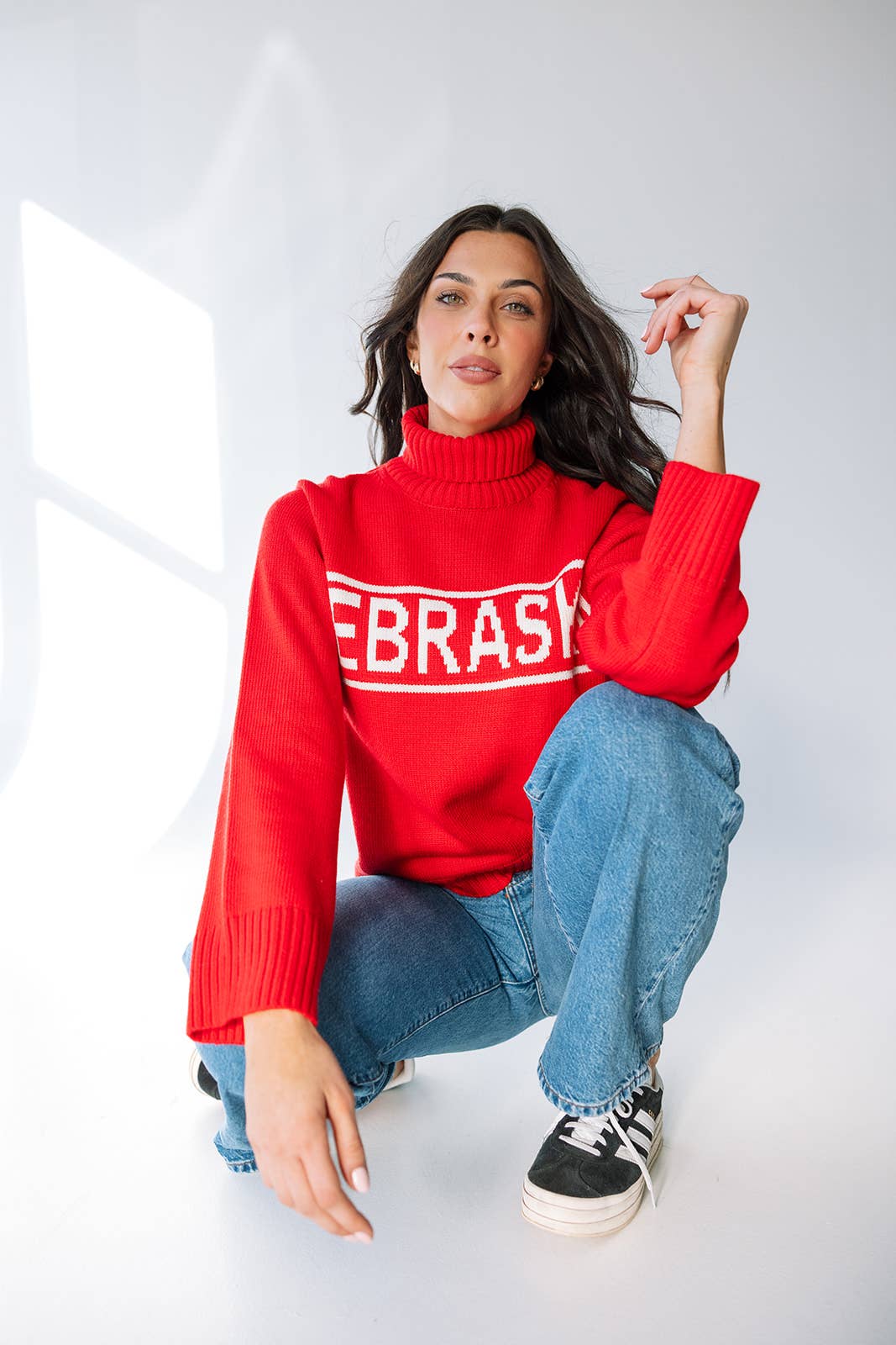 Nebraska Railway Sweater Rolled Turtleneck