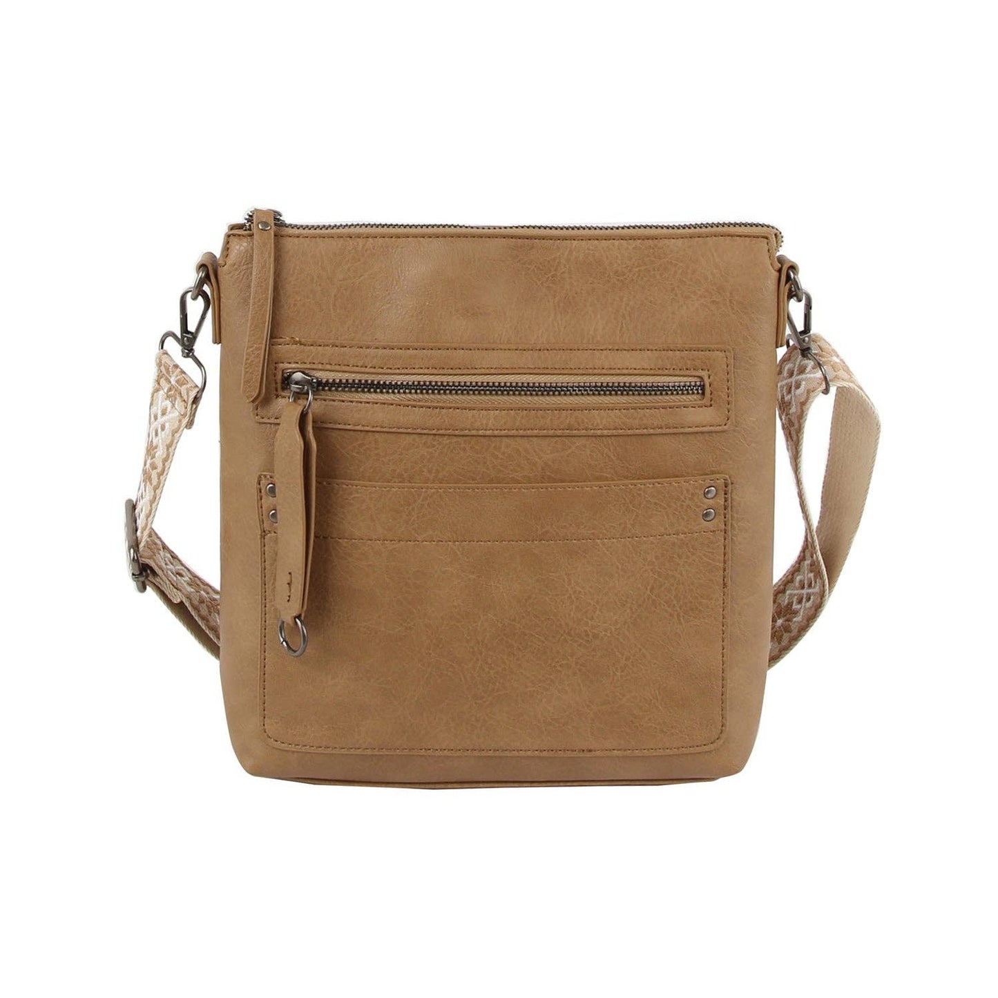 Guitar Strap Zip Crossbody Bag