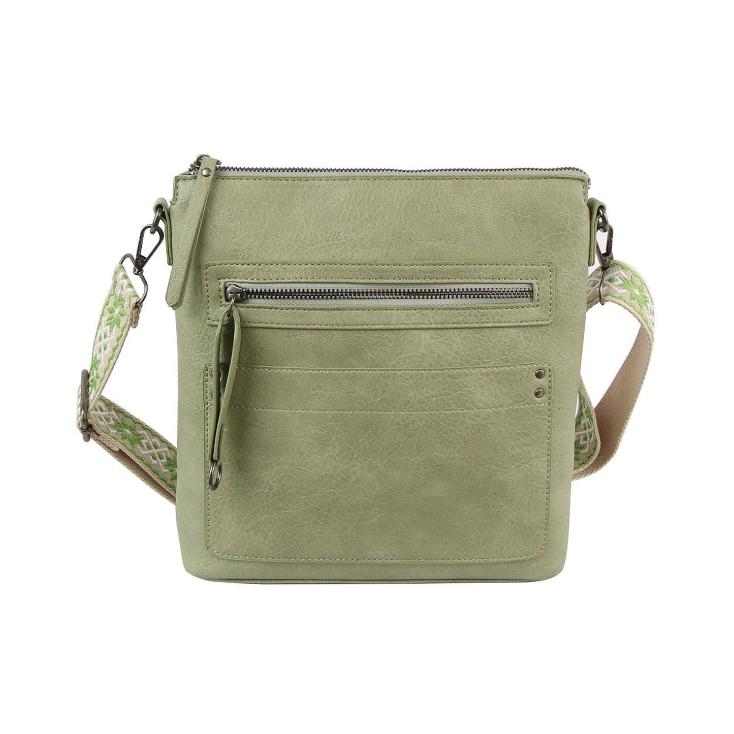 Guitar Strap Zip Crossbody Bag