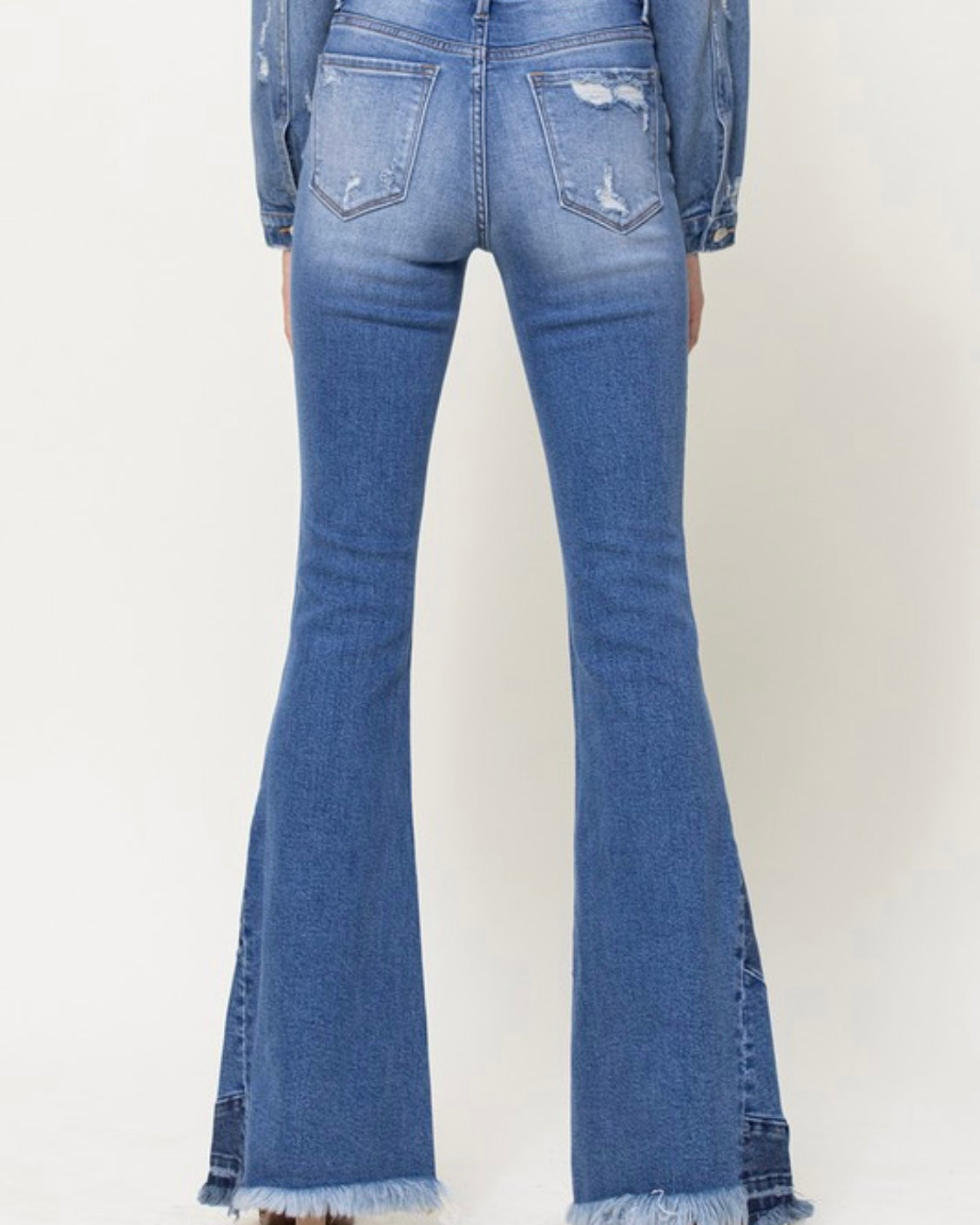 Patch Hem Flare