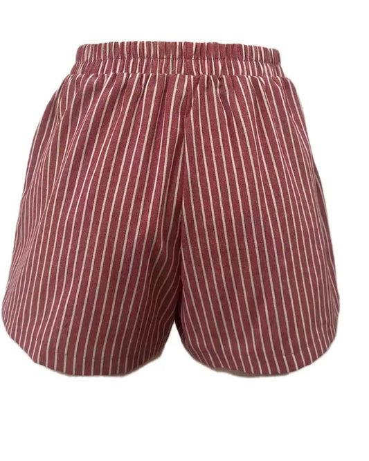 Game Day Striped Shorts