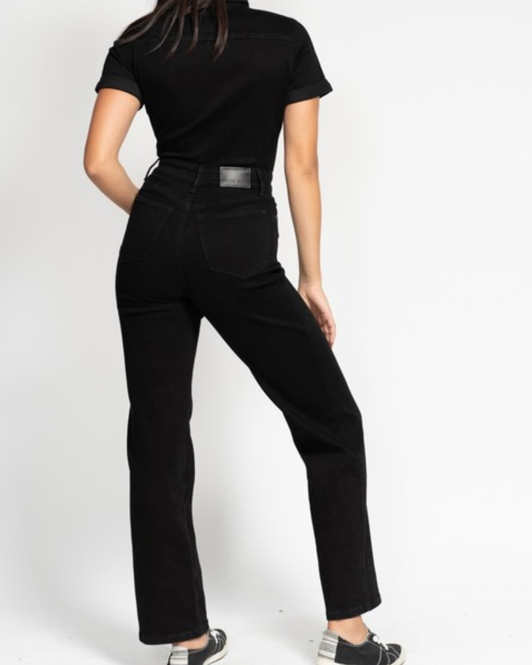 Judy Blue Black Denim Jumpsuit