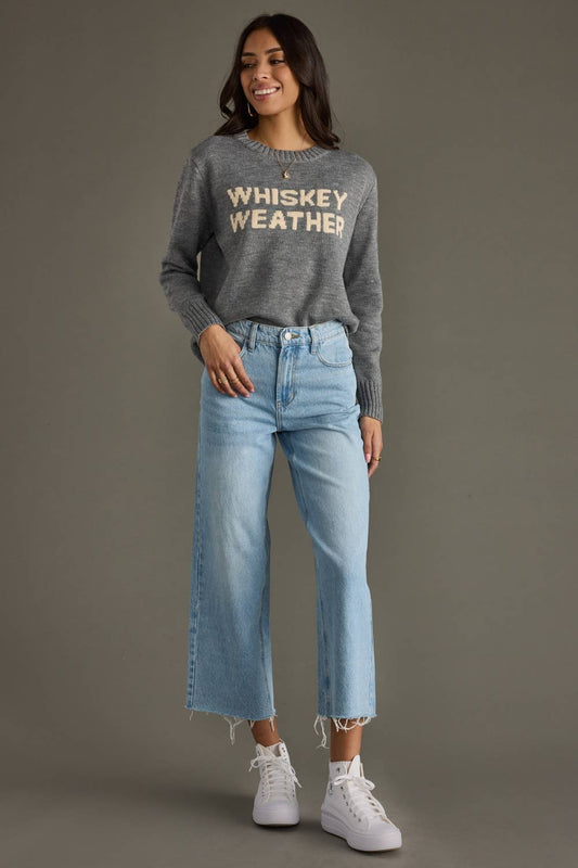 Gray Whiskey Weather Sweater