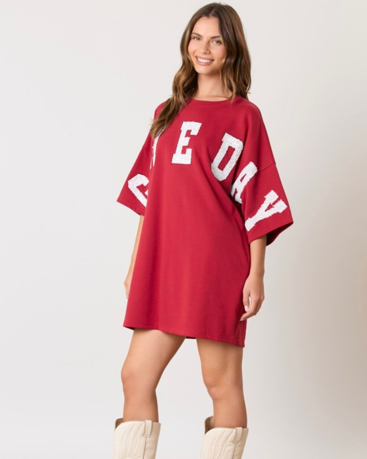 Gameday Sequin Tee/Dress