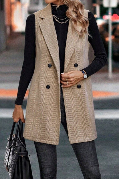Tweed Blazer Vest