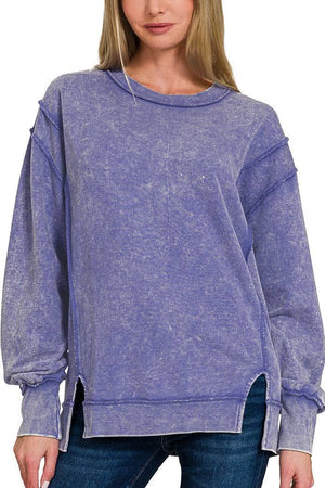 Acid Wash Sweatshirt