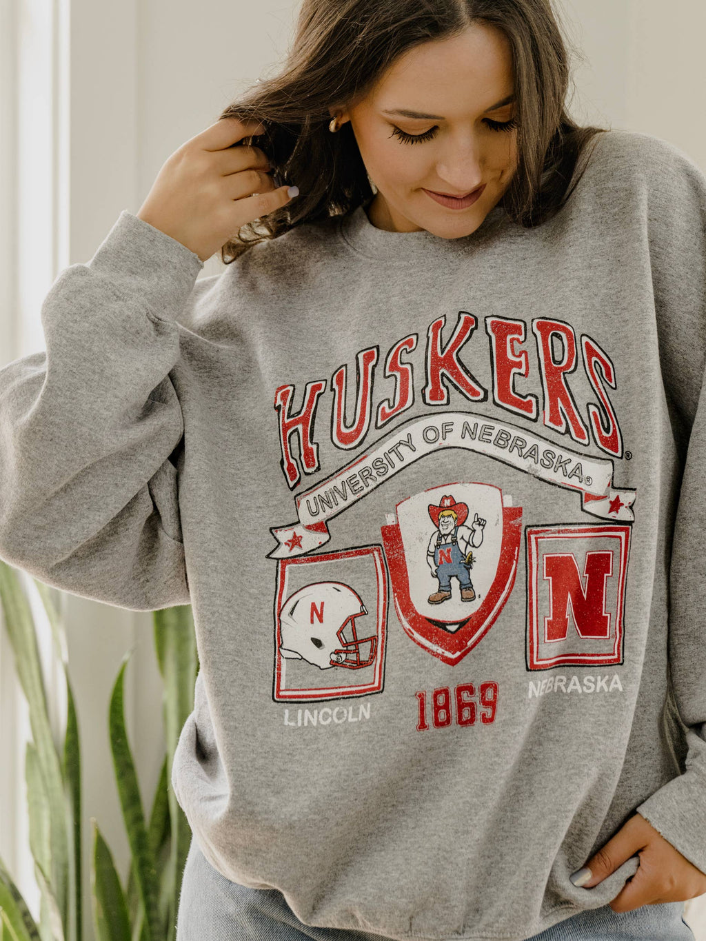 Nebraska Huskers Prep Patch Sweatshirt