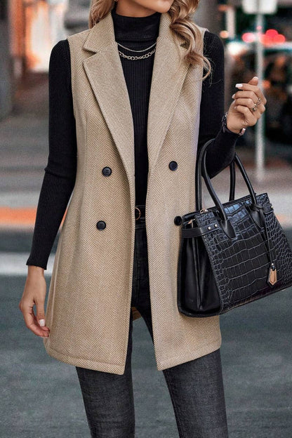 Tweed Blazer Vest