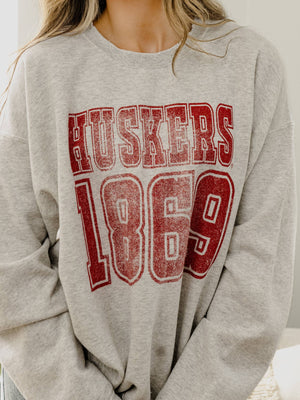 Nebraska Huskers Thrifted Sweatshirt