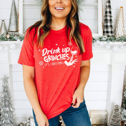 Drink Up Grinches Tee