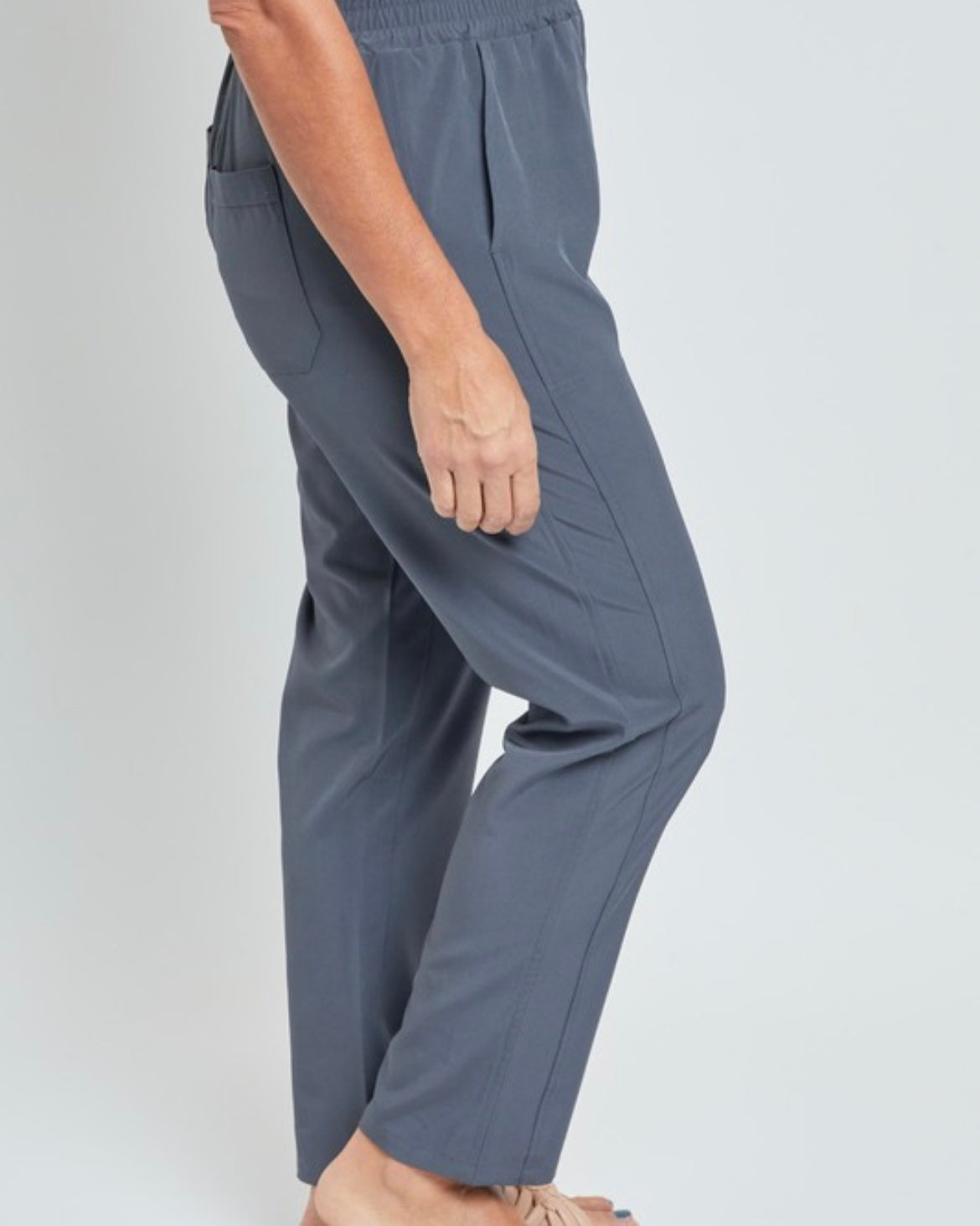 Straight Leg Jogger with Side Panels