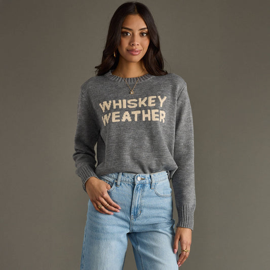 Gray Whiskey Weather Sweater
