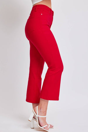 Hyperstretch Cropped Kick Flare Pants