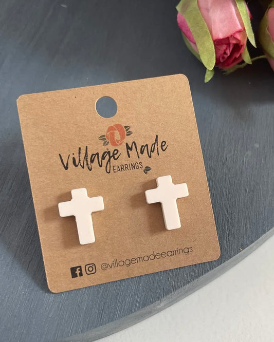 Cross Studs