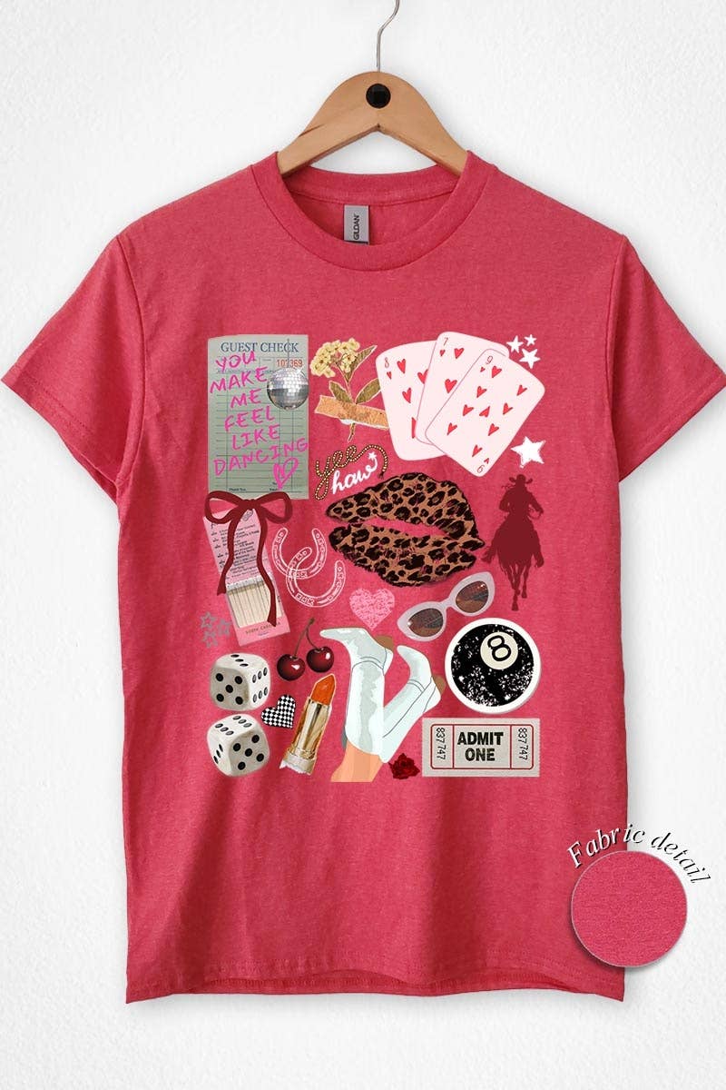 Western Collage Graphic Tee