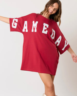 Gameday Sequin Tee/Dress