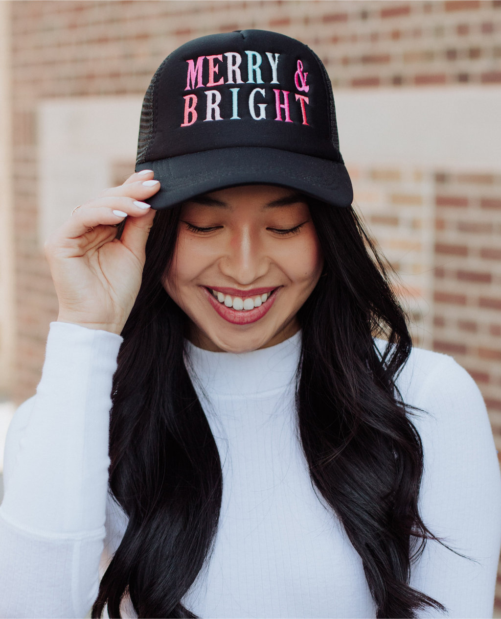 Merry & Bright Trucker Hat