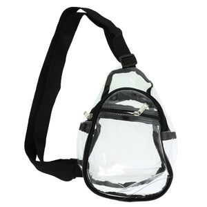 Clear Stadium Approved Sling Bag