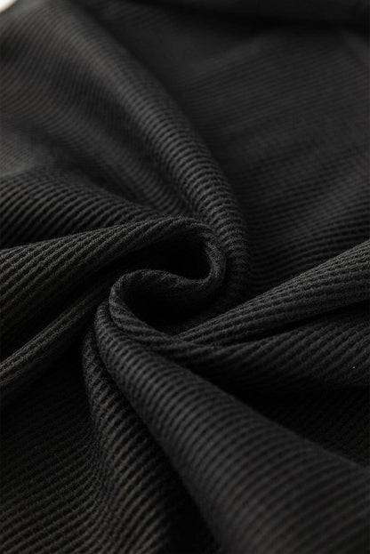 Sequin Lantern Sleeve Blouse