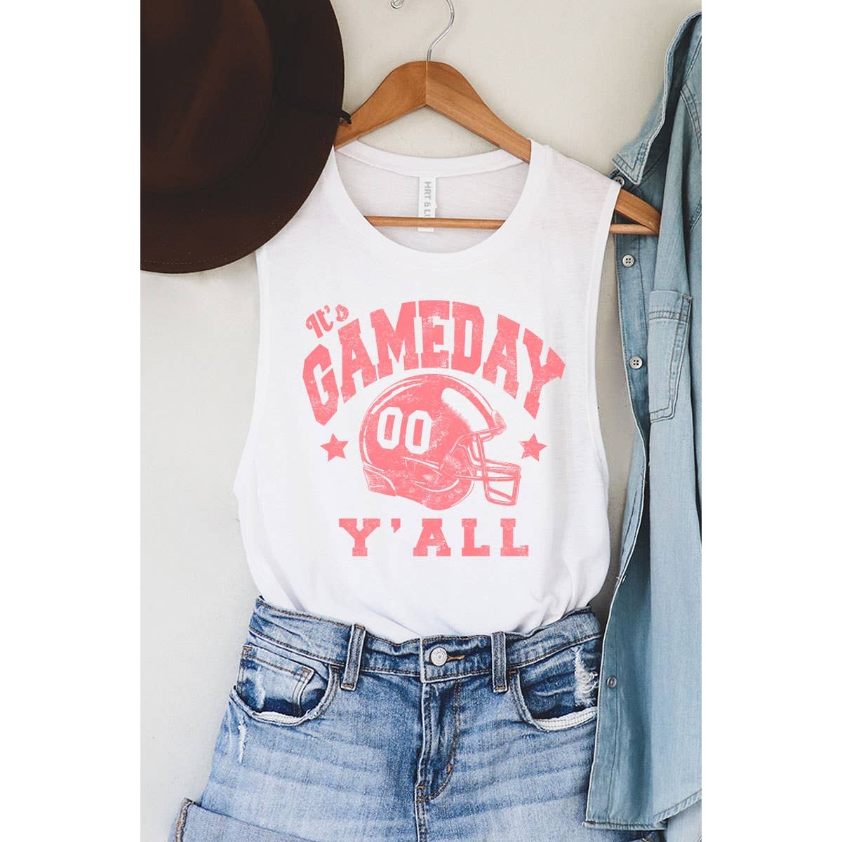 GAMEDAY YALL MINERAL GRAPHIC TANK