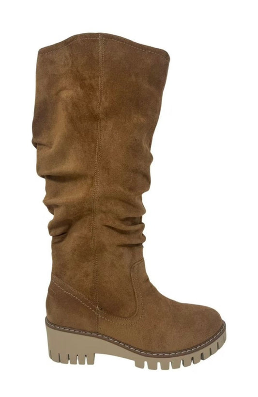 Dashing Tall Boot-Camel