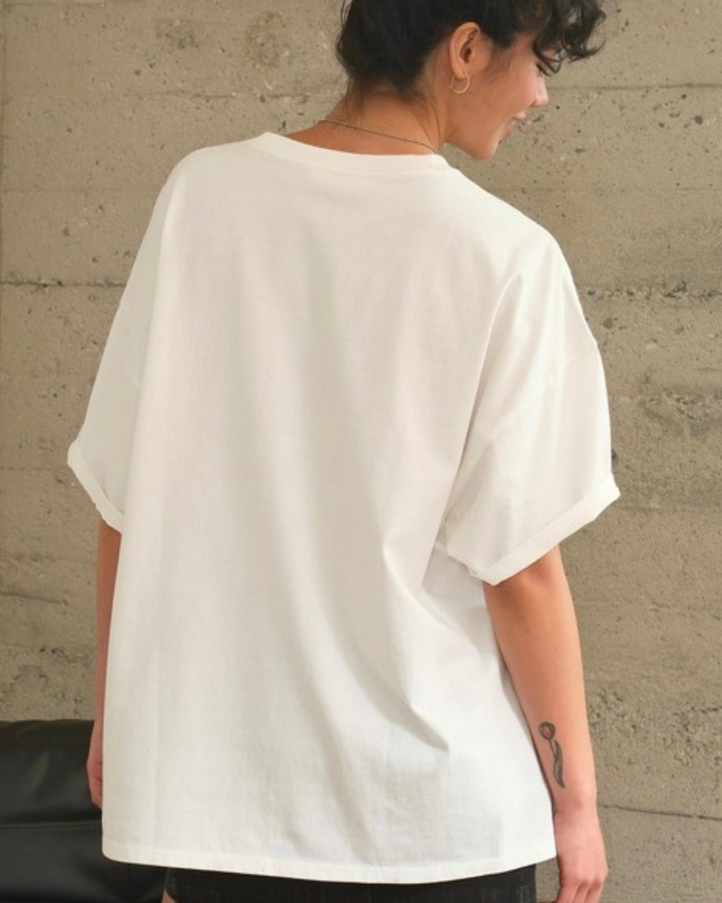 Oversized Distressed Tee