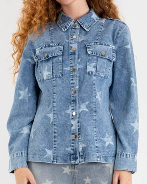 Star Denim Jacket