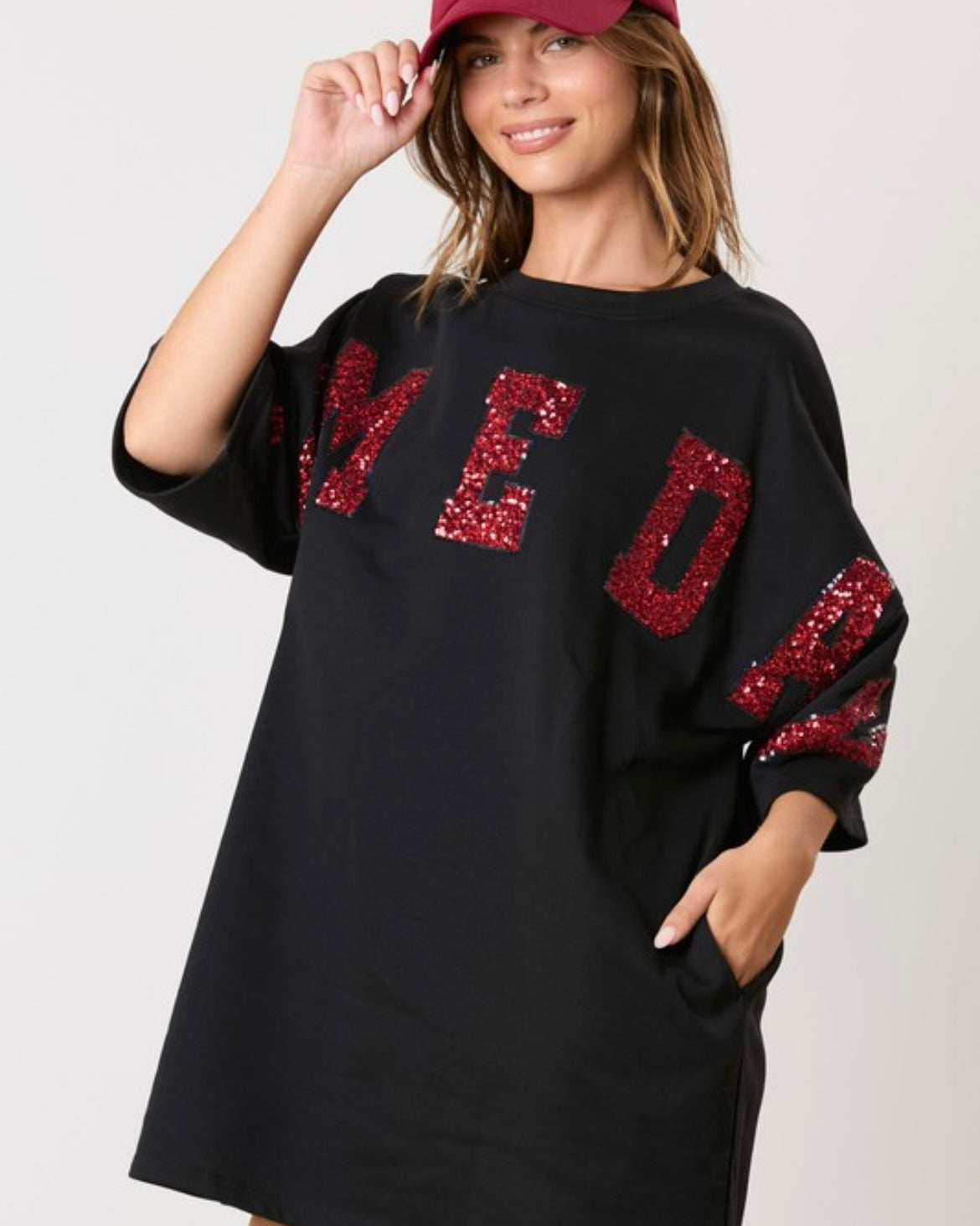 Gameday Sequin Tee/Dress