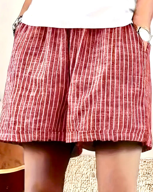Game Day Striped Shorts