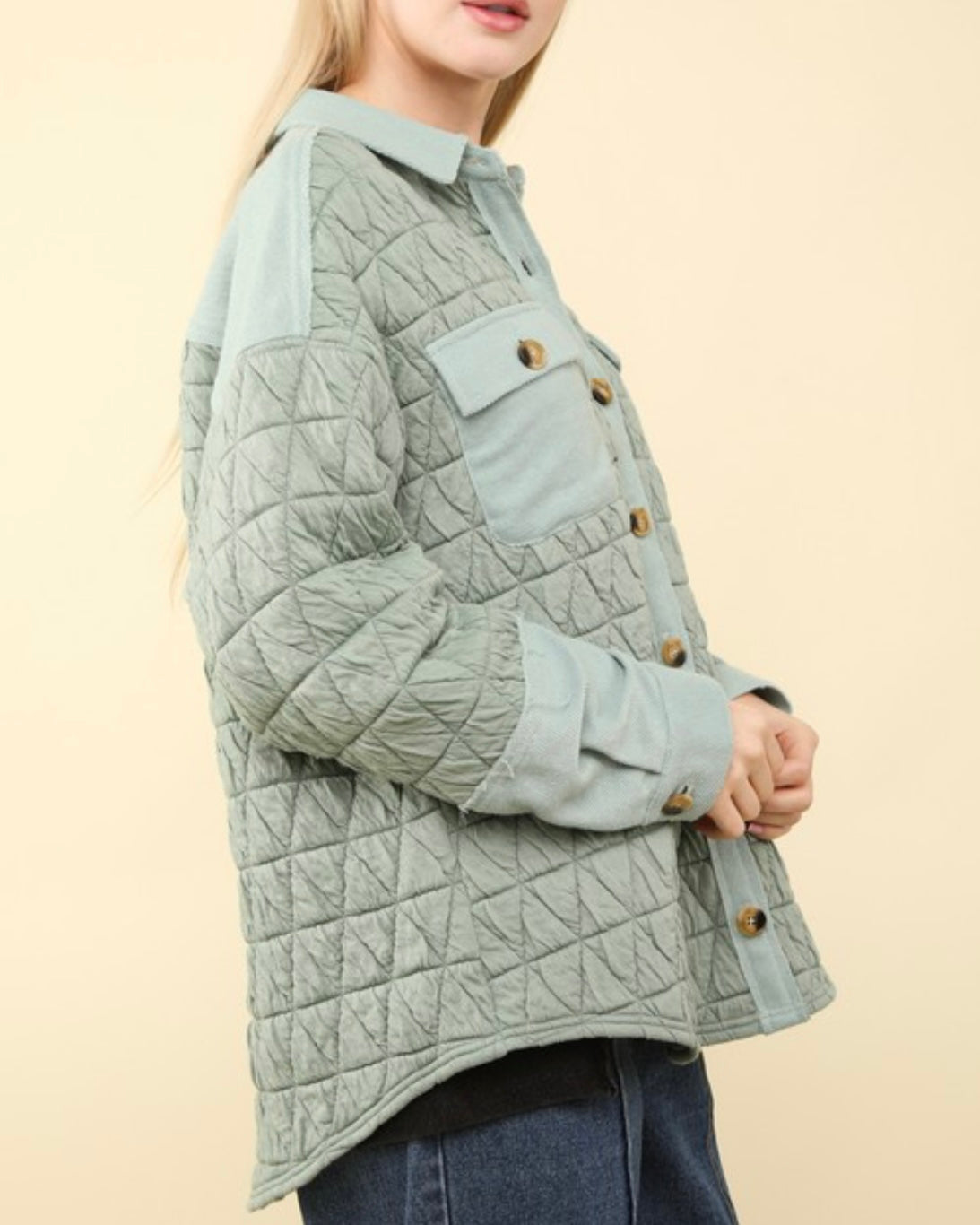 Quilted Oversized Shacket