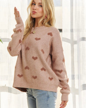 Lovely Heart Sweater