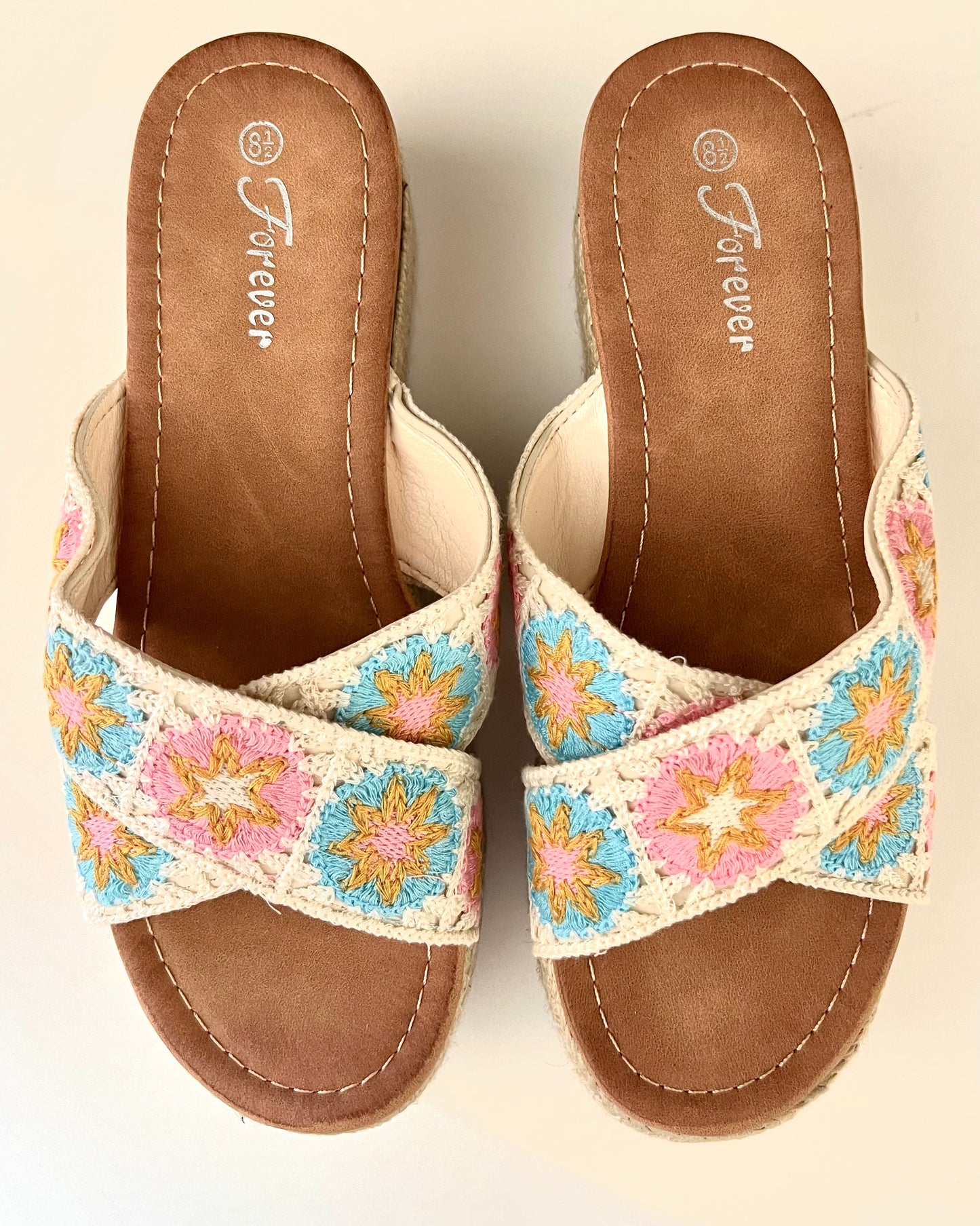 Crochet Platform Sandals