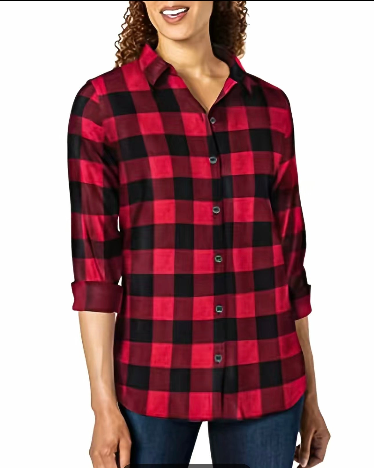 Big Block Plaid Shirt
