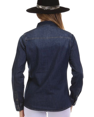 Boyfriend Denim Shirt