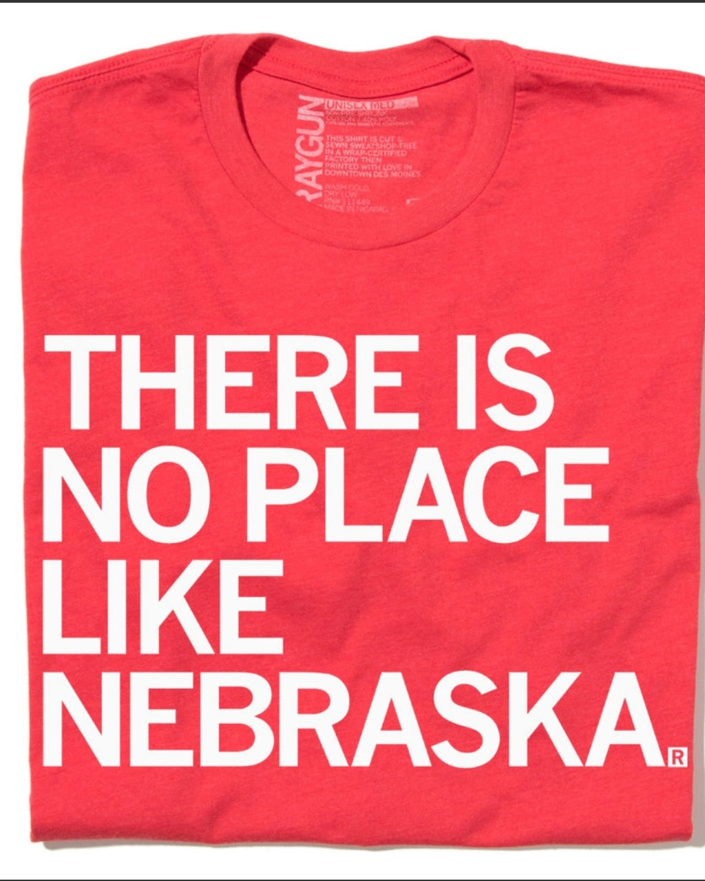 No Place Like Nebraska Tee